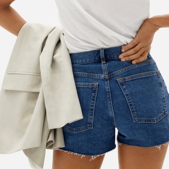 Everlane denim cheeky shorts - Picture 2 of 9